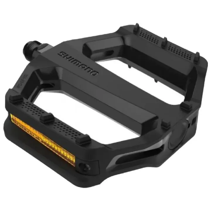 Componentes Pedales Shimano Pedales Ef102 Flat Negro - 1