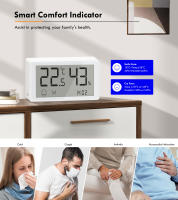 Sensor De Temperatura Y Humedad Inteligente Girier Tuya ZigBee Para Interior Medidor De Temperatura Y Humedad Piloto Integrado Compatible Con Alexa Y Google Assistant - details 2