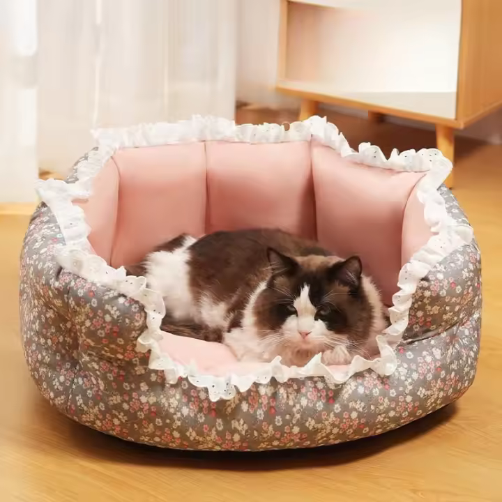 Cama Para Mascotas Pequeñas Y Grandes Alfombra De Mascota Accesorios De Hogar Y Habitats Para Gatos Y Perros Lavable - 1