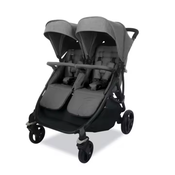 Carrinho de gémeos Asalvo Double Bro Grey - 1