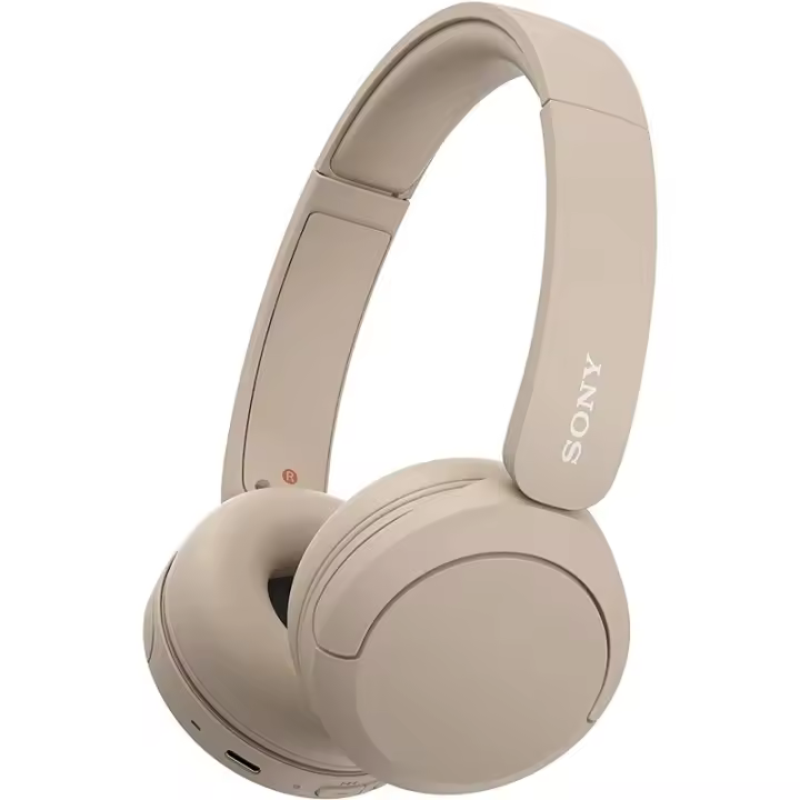 Auriculares inalámbricos Sony WH-CH520/ con Micrófono/ Bluetooth/ Beige - 1