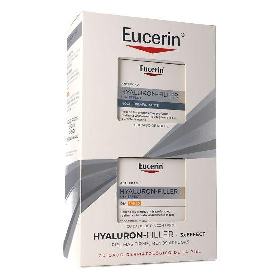 EUCERIN PACK HYALURON-FILLER 3x EFFECT CREMA NOCHE Y CREMA DÍA SPF 30 — oferta en Miravia