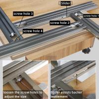 Sistema De Guía Ajustable Para Tallado Y Molienda En Madera Marco De Guía Routerej Máquina De Corte Y Grabado Herramienta Auxiliar De Aluminio Para Carpintería - details 3