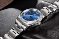 Reloj Mecánico Para Hombre PAGANI DESIGN DD40 2024 Resistente Al Agua Cristal De Esmeril Acero Inoxidable Con Numeración Romana Y Calendario Completo - details 11