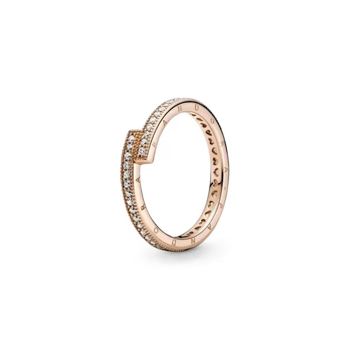 Anillo Pandora Superpuesto Brillante 189491C01 - 1