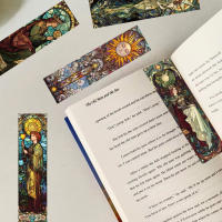 30Pcs Marcadores De Libros De Vidrio Tatuado Diseño Único Creativo Y Artístico Fijación De Notas Adhesivas De Alta Calidad - details 7