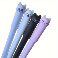 Bolígrafo De Gel Creativo De Gato Oso Animal Borrable 0.5mm Tinta Azul/Negra Suministros Escolares Y De Oficina Con Recarga Y Eraser Mágico - details 3