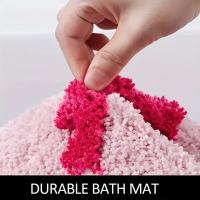 Alfombra De Baño Rosa Get Naked Alfombra Tejida Suave Para Baño Y Entrada Decoración De Sala De Estar Alfombra Antideslizante Resistente Al Desvanecimiento Para Adultso - details 1