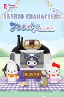 Auténtico Camión De Comida Sanrio Muñeco De Caja Sorpresa Coche Pequeño Ornamento Kuromi Pacha Perro Grande Gato Katie Modelo Se Puede Dar - details 0