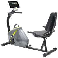 vidaXL Bicicleta estática reclinada magnética con pulsómetro - details 0