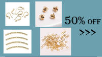 Protector De Cordones De Latón Enchapado En Oro 18K Conector En Forma De U Para Fabricación De Joyas Accesorios DIY - details 2