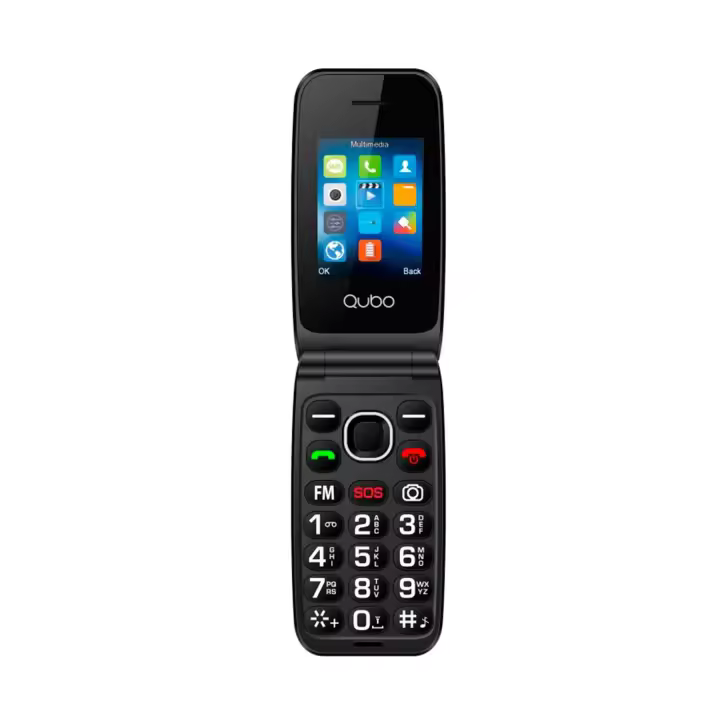 Qubo Senior P-210NW 4G Black / Móvil 2.8" - 1