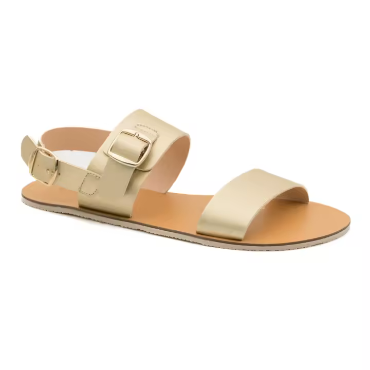 Sandalias Micropiel Oro de Coqueflex - 1