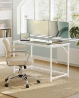 Escritorio Industrial Compacto - 60x120x76 cm, Mesa de Oficina y Estación de Trabajo, Ideal para Teletrabajo, Estudio y Dormitorio, Estructura de Metal - details 1
