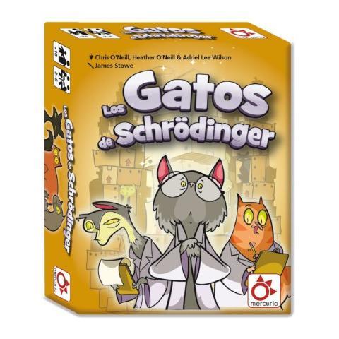Los Gatos de Schrödinger - Juego de Cartas 2-6 jugadores Mercurio    Juego, mesa, entretenimiento, diversión, familia, amigos, estrategia, tablero, cartas, retos, equipos, creatividad, clásico, moderno, temático, dinámico, competitivo