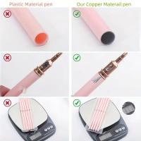 Set De 5 Pinceles Para Uñas Nail Art Liner Cuchillas Extensas Para Dibujar Profesionalmente Material Plástico - details 6