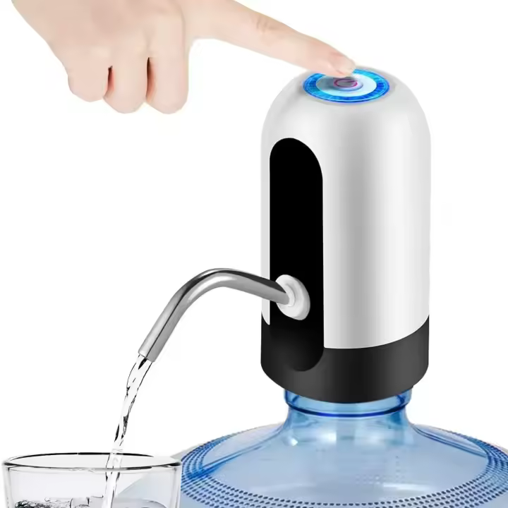 Botella De Agua Con Bomba Eléctrica Dispensador Automático Portátil Para Cocina Y Hogar Herramientas De Uso Doméstico - 1