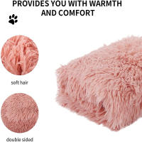 Manta De Peluche Suave Para Mascotas Cama De Almohadilla Caliente Extra Para Perros Gatos Pequeños Medianos Y Grandes - details 4