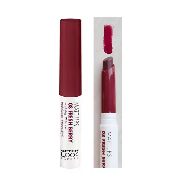 Beter Lipstick Matt Lips 08 Fresh Berry 44192 - 1