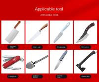 Kit de Afilado Profesional 4 en 1: Piedras 400/1000 y 3000/8000 + Base de Bambú, Pasta de Pulir, Asentador de Cuero y Guía de Ángulo - Ideal para Cocineros y Aficionados - details 4