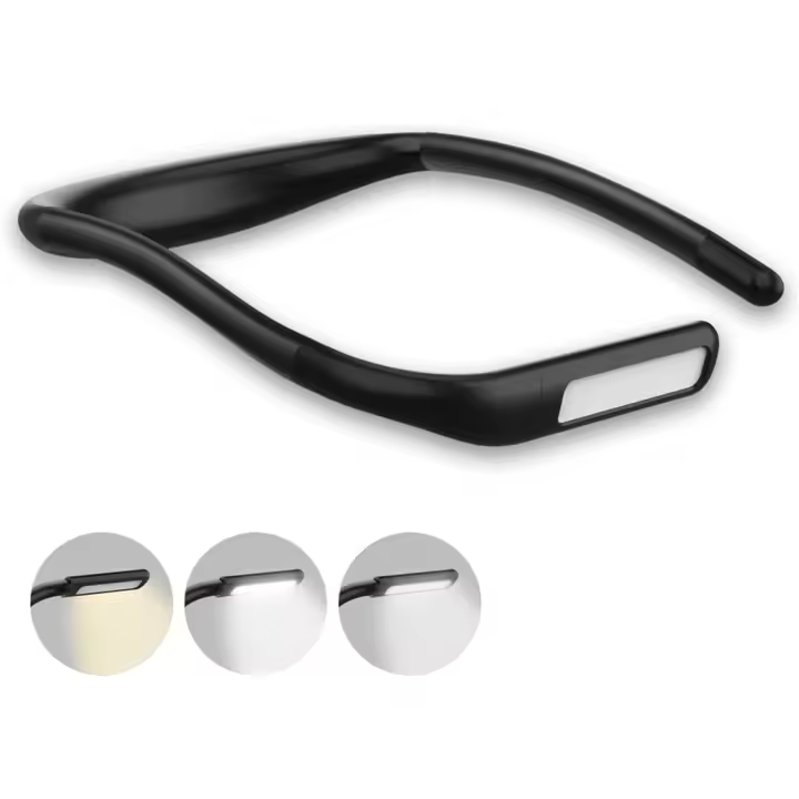 Luz de Lectura para el cuello, Luz LED recargable para Libros, lámpara para el cuello with Manos Libres, Luz de Abrazo - 1