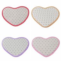 Carpet De Forma De Corazón Suave Y Cómoda Para Dormitorio Y Baño Absorbe Agua Sin Pelos Productos Domésticos No Caen - details 2