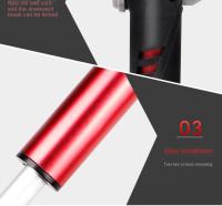Bomba De Bicicleta De Aluminio Para Rutas Y Montañas Con Tubo Portátil Y Medidor De Presión Aire Para Neumáticos De Bicicleta Accesorios De Ciclismo - details 14