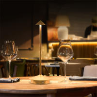 Lámpara De Mesa Recargable LED Con Sensor De Toque Luz Nocturna Sin Cable Para Lectura En Escritorio Para Restaurante Hotel Bar Habitación Dormitorio - details 8