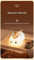 Lámpara Nocturna Recargable USB Unicornio Iluminación LED Para Habitación Decoración De Dormitorio Con Control Remoto Luz Nocturna Infantil - details 4