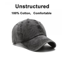 Gorras Lavadas de Béisbol Unisex de Algodón con Cierre Ajustable - Diseño Elegante para Deportes, Ropa Casual, Viajes y Vacaciones - details 4