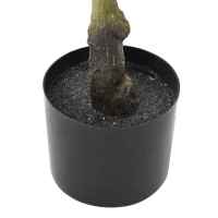 vidaXL Árbol ficus artificial 30 hojas verde 125 cm - details 2