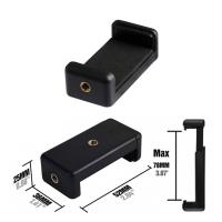 Trípode Flexible Para Teléfono Móvil Mini Con Soporte Para Teléfono Material Plástico Tornillo 1/4-20 Regular Giratorio 360° Tripode De Viaje - details 2