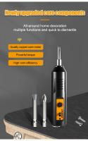Juego De Destornilladores Eléctricos Recargables Herramienta De Perforación Manual Con Batería De Litio Portátil Para Uso Doméstico Y DIY - details 1