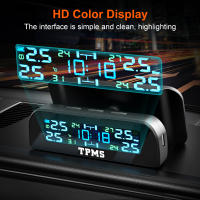 Sistema De Monitoreo De Presión De Neumáticos Para Coche TMPS Con Sensor Solar Alarma De Temperatura Para 4 Ruedas PECHAM CC0684 - details 6