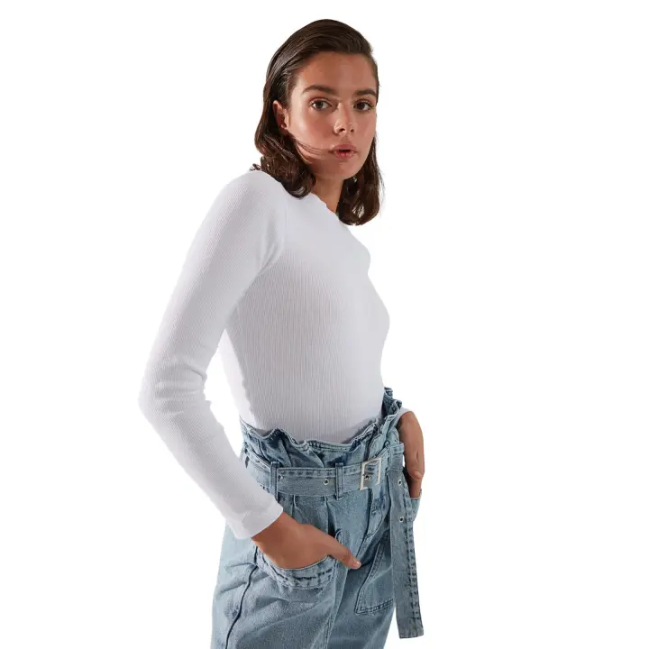 Trendyol Brown Knitted Body - 1