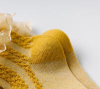 Calcetines De Encaje Para Bebés Y Niñas Sólidos Con Volantes Y Flores Calcetines De Baile De Princesa De Algodón Y Poliéster Para Niñas De 7 a 12 Años - details 19
