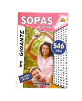 Paquete de 2 Libros de Sopas de Letras con Letra Grande, 1092 Ejercicios, Blanco y Negro Distripubli - details 2