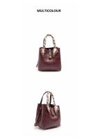 Bolso Bandolera Para Mujer CH Embossed Con Diseño De Impresión De Letras Gran Capacidad Elegante Temperamento Bolso De Mano Casual - details 28