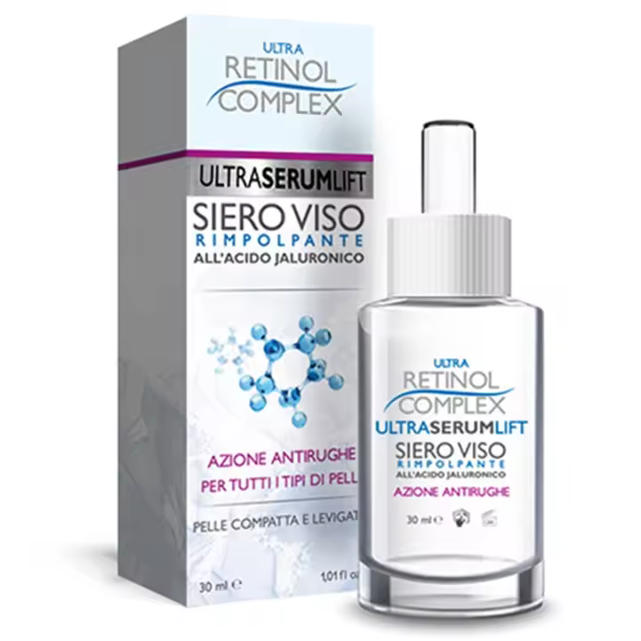 Suero Facial Rejuvenecedor with ácido Hiálico de Juventud y Complejo Hydratante Ultra Retinol - 1