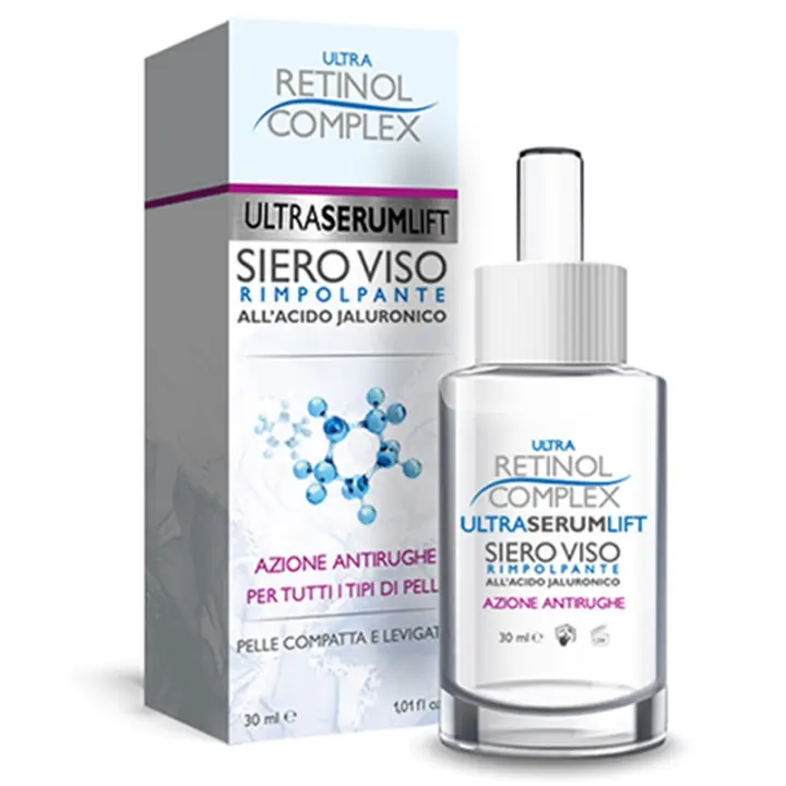 Suero Facial Rejuvenecedor with ácido Hiálico de Juventud y Complejo Hydratante Ultra Retinol - 1