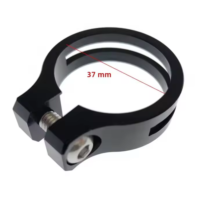 Juego De Tornillo Fijo De Aluminio Para Bicicleta MTB Tamaño Grande 37mm Juego De Abrazadera De Sillín De Bicicleta Sin Logo Nueva Parte De Bicicleta - 1