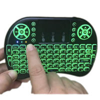 Teclado Inalámbrico Mini Con Ratón Air Mouse 2.4G Backlit Para Android TV Box PC I8 Soporte Para Inglés Ruso Francés Español Portugués Árabe - details 7