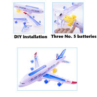 Nuevos Juguetes Para Niños Avión LED Con Música Modelo De Avión Artesanal Eléctrico Regalo De Cumpleaños Para Niños Boys - details 5
