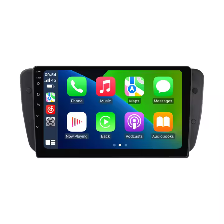 MEKEDE 9 Pulgadas Reproductor Multimedia Para Coche Compatible Con Seat Ibiza 2009-2013 Navegación WIFI BT FM Carplay Android Auto Radio - 1