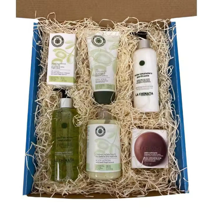 La Chinata. Estuche regalo cuidado facial y corporal cosmética. - 1