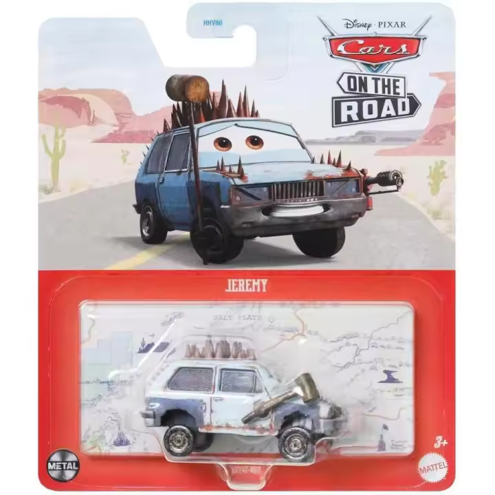 Cars  Disney On The Road Jeremy coche coleccionable  Mattel  DXV29 - 1