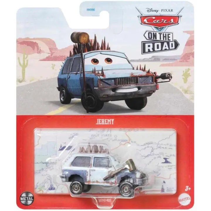 Cars  Disney On The Road Jeremy coche coleccionable  Mattel  DXV29 - 1