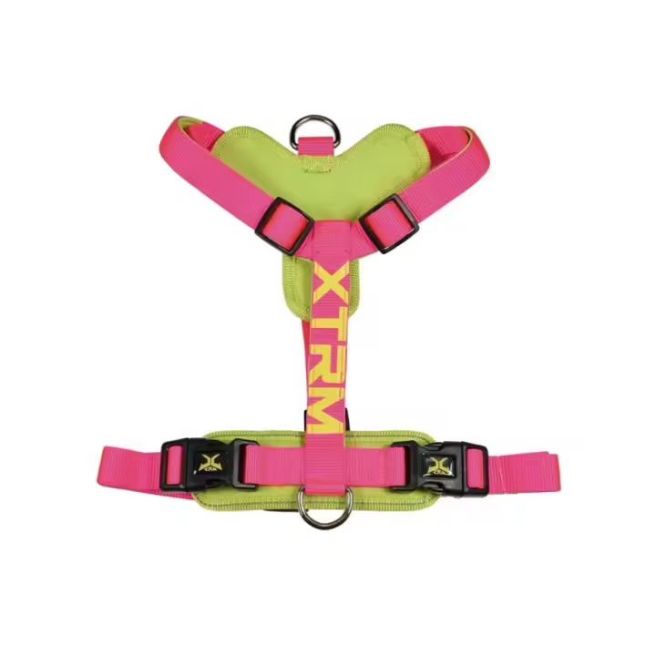 NAYECO - Arnés X-TRM Cronos Neón Flash para Perro (Fucsia) - 1