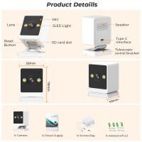 Cámara IP WiFi BESDER 2MP Monitoreo De Bebé Con Rastreo AI 1080P Mini CCTV De Seguridad Interior APP ICSEE Sin Cable - details 1