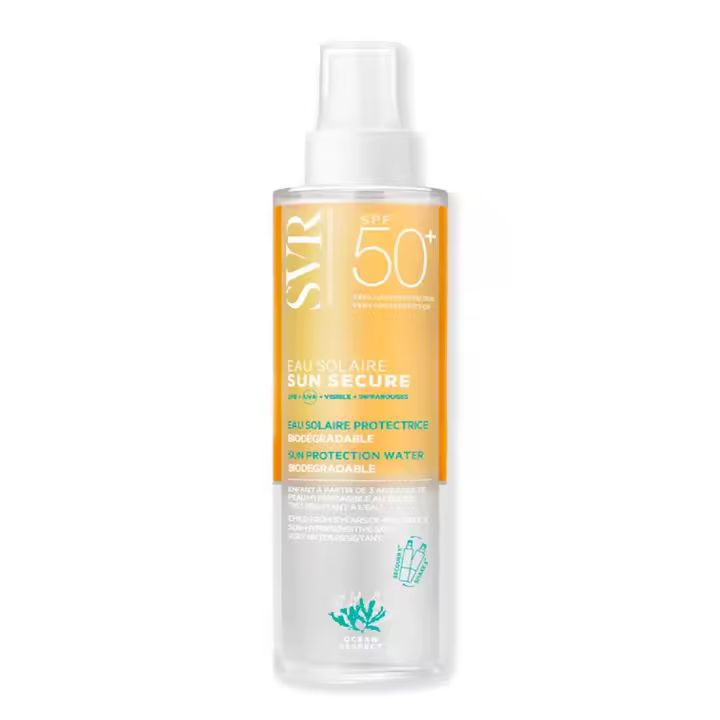 SVR Sun Secure Eau Solaire SPF50 100ml Alta Protección Solar - 1